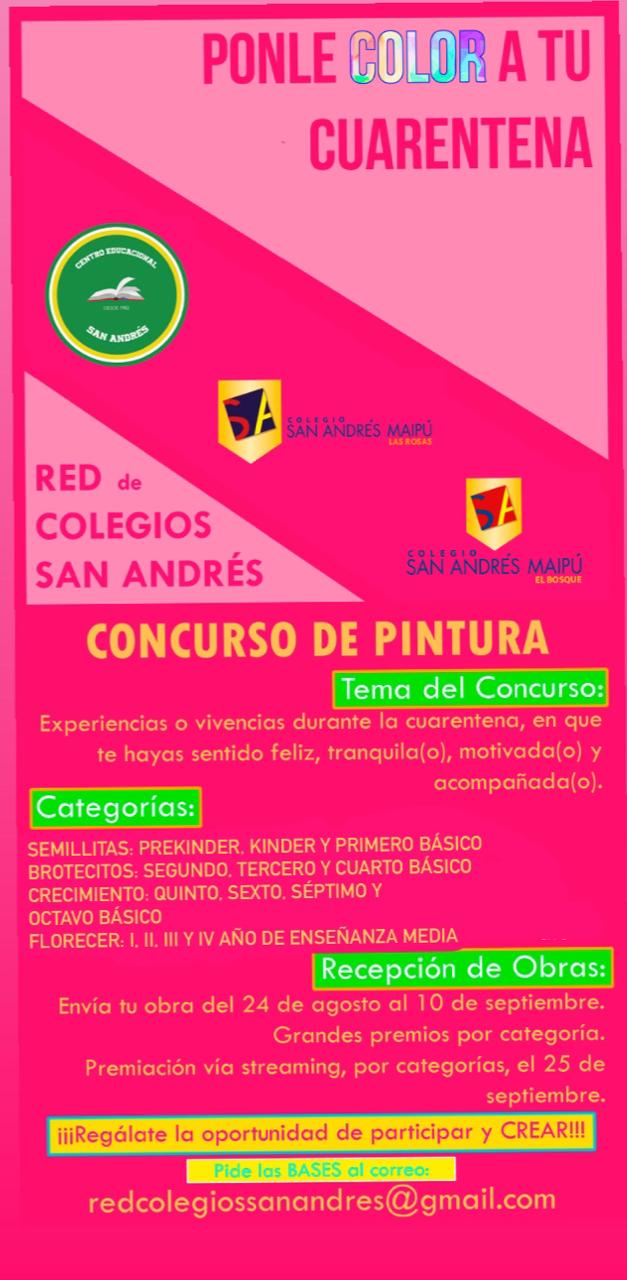 Concurso de pintura «Ponle color a tu Cuarentena»