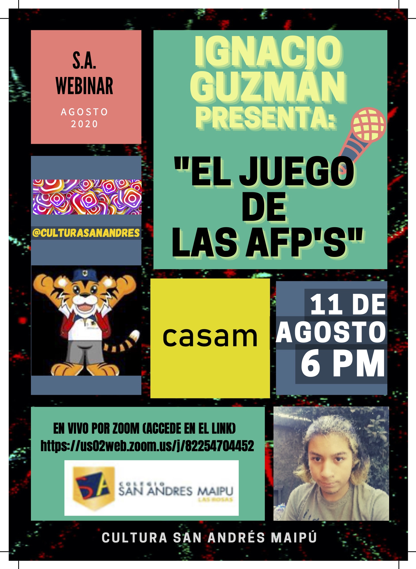 El Juego de las AFP´S: 11 de Agosto – 6PM