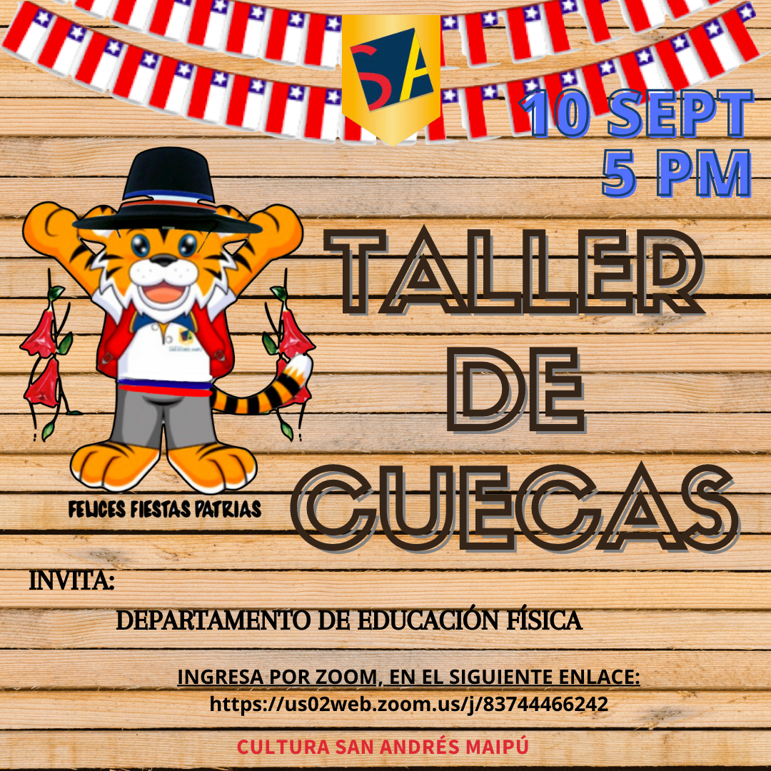 Taller de Cueca: 10 Septiembre – 5PM