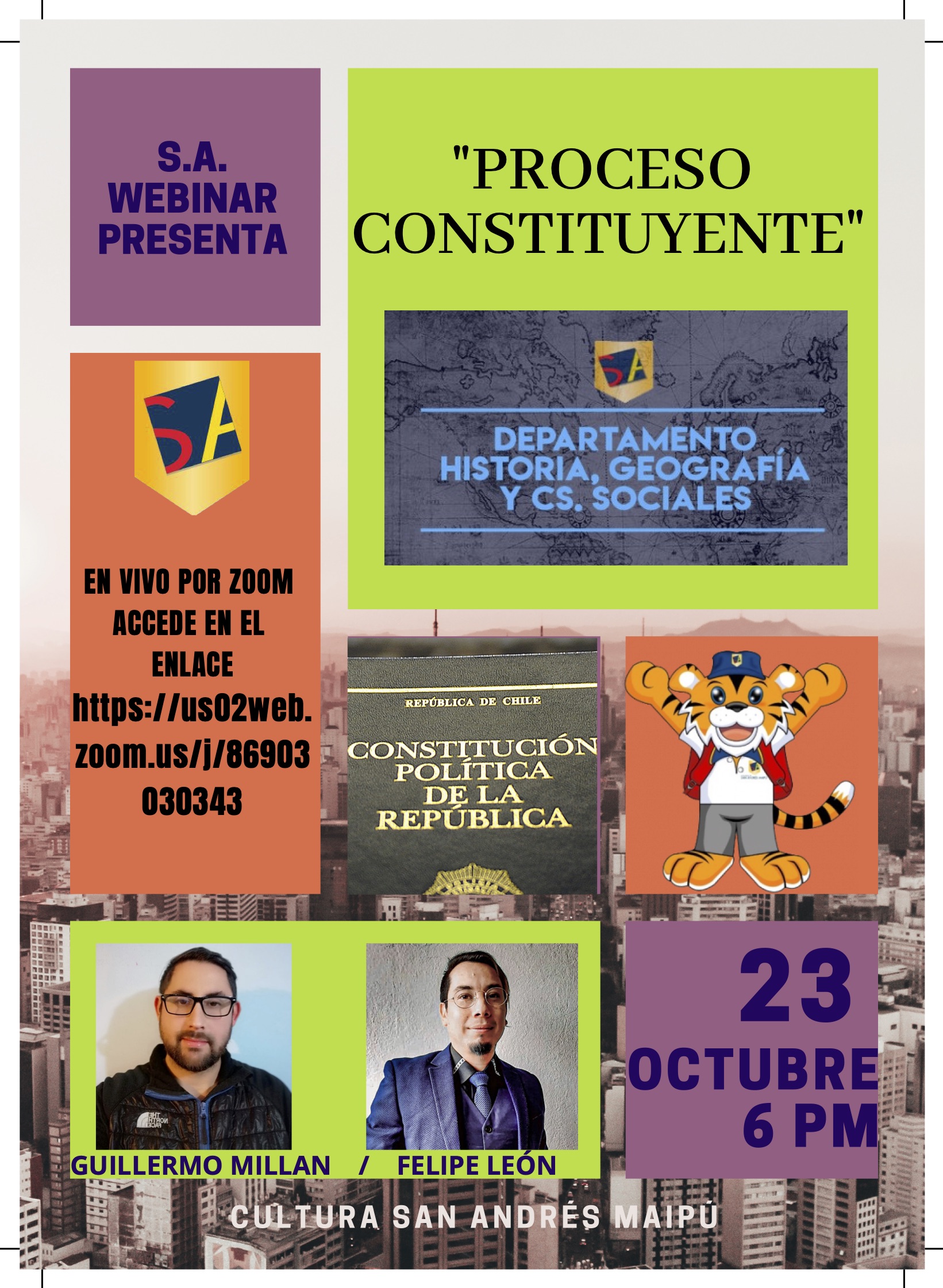 PROCESO CONSTITUYENTE: 23 de Octubre – 6Pm
