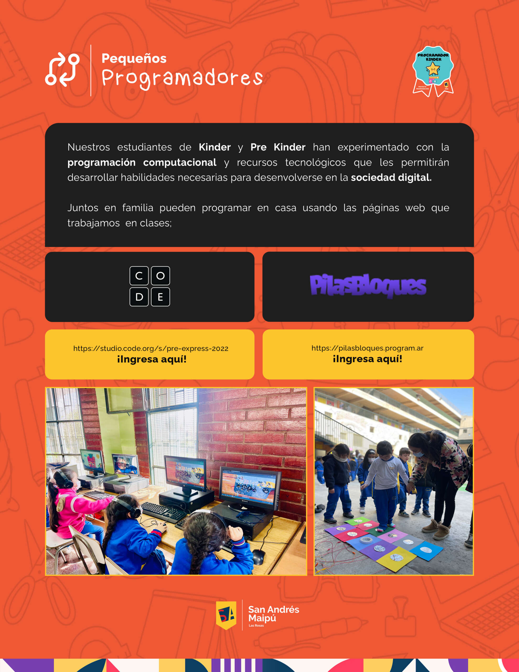 PEQUEÑOS PROGRAMADORES